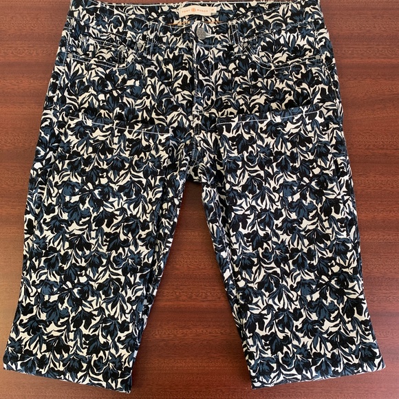 NWOT Tory Burch Blaire Floral Print Skinny Sz 29 - Picture 4 of 8